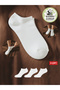 3-Piece Bamboo Stitch-Free Knit Booties Socks Thin Sweat-Absorbent Comfortable Daily Wear