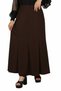 Hijab Large Size Battal 8-Piece Lined Tomorrow Flared Portoriko Mother Skirt - 4