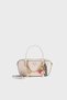 Davina Logo Charm Detailed Detachable Strap Bag Hwbg9899050 Bag Hwbg98 99050 Lt