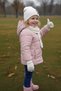 Girl's Cat Scarf-Beret-Gloves Set of 3 White (3-8 Years) - 4