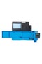 Eclipse Pop-Out Pencil Case Medium Blue – with Pop-Out Mechanism, Calculator, and Sharpener - 4