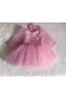 Baby Girl Children's Pink Tulle Sleeve Dress