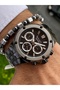 Functional Men's Wristwatch Steel Cord Waterproof 2 Year Warranty Original + Bracelet - 4