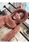 Puffy Balaklava - Combined Scarf Beanie-Bear Balaklava