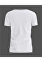 Unisex Carpet Look Floral Motif Printed Casual T-Shirt - 3