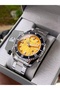 Men's Wristwatch Steel Band Waterproof 2 Year Warranty Original + Bracelet - 4