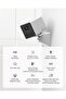 CB2 Security Camera with Battery, 1080p WiFi camera, Mini Camera with Smart Human Motion Detec - 2