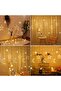 Ramadan Decorations for Home 3.5M Decorative Starry String Curtain Lights - 5