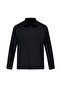 Black Classic Fit Slim Collar Cotton Long Sleeve Classic Shirt