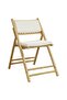 Folding Bistro Chairs 2 pcs with Cushions Bamboo - 2