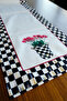 40X140Cm Woven Stain Resistant Printed Thai Feather Fabric Table Cloth Decorative Runner Washable - 4