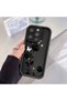 Redmi Note 14 4g Compatible Butterfly Patterned Black Silicone Case Scratch-Resistant with Camera Protection - 3