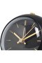 Silent Nordic-Inspired Desk Clock with Luminous Hands - Battery Operated, Metal Round Alarm Clock fo - 3