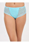 Pack of 3-Mid Waist Hipster Panties with Lace Wings - Cotton - 4