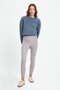 Women's Slim Fit Slim Fit Scuba Fabric Gray Leggings with Elastic Waist - 6