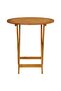 Folding Garden Table 70 cm Solid Acacia Wood - 2