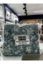 Pillowed Cotton Single Bedspread/Piqué Turquoise - 2