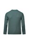 Turquoise Regular Fit Half Turtleneck Wool Sweater - 3