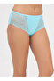 Pack of 3-Mid Waist Hipster Panties with Lace Wings - Cotton - 6