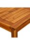 Garden Coffee Table 45x45x36 cm Solid Acacia Wood - 6