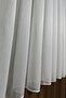 Luxury Steel Armor Tulle Curtain - Non-Iron Striped Tulle (1/2.5 Regular Pleat) - 3