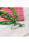 Katalin Stick Alpaca Tassel Capsule Cut 9X13Mm Prayer Beads - Green - 4