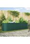 Raised Bed Green 320 x 80 x 81 cm Steel