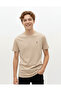 Boy's Crew Neck Embroidered Short Sleeve T-Shirt Kzk001