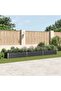 Garden Raised Bed Galvanised Steel 480x80x45 cm Anthracite
