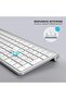 JOYACCESS Wireless Keyboard, Ergonomic, Dustproof, 2.4G Slim and Compact Quiet Wireless Keyboard wit - 6