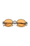 Eoh5000 C3 Orange Ultra Light Metal Round Unisex Sunglasses - 4