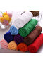 Hand Towel 50 x 100 Cm 450 Gsm Plain 100% Microfiber Set of 01 - 4