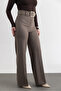 Women's Belted Wide Leg Trousers - 7