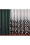 Aura Marble Digital Printing Tight Pleated Modern Tulle Curtain-Green