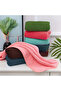 Bath Towel 70 x 140 Cm 450 Gsm Plain 100% Microfiber Set of 01 - 4