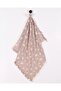 Astranot Printed Single Layer 110X90 cm Luxurious Muslin Blanket with Fringes