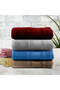 Bath Sheet 90 x 180 Cm 550 Gsm 100% Cotton Highly Absorbent, Quick dry Set of 01 Pc - 8