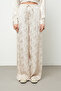 Women's Rayon & Viscose Blended Silky Textured Palazzo Trousers