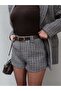 Houndstooth Pattern Jacket Set - 6