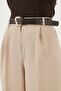 Regular Fit High Waist Straight Leg Trousers Women's Pants 6923875 - 6