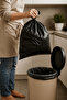Black Roll Garbage Bag 71X82 cm 3X16 Pieces Home Kitchen Business Office Advantageous Package - 2