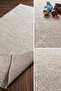 Tozumaz Beige Million Point Acrylic Carpet, 11 mm Pile Modern Patterned, Long-Lasting and Stylish Easy to Clean - 3
