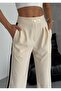 Women's Side Striped Dumbbell Palazo Trousers - 4
