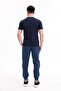 30/1 Single Jersey Fabric Crew Neck Logo Printed Short Sleeve Men's T-Shirt - 4