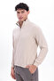 Half Zipper Mock Neck Thessaloniki Knitted Men's Sweatshirt - 6