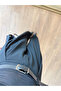 Black Pleated Waist Belted Wide Leg Pants with Side Pockets - 4073 - 3