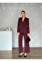 Women's Jacket and Pants Set with Detailed Design - 5