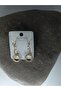 Xuping Zircon Stone Dangle Hoop Detailed Earrings - 5