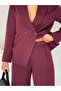 Women's Jacket and Pants Set with Detailed Design - 2