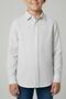 Woorage boy's striped cotton sports shirt ecru, ages 1-14 - 3